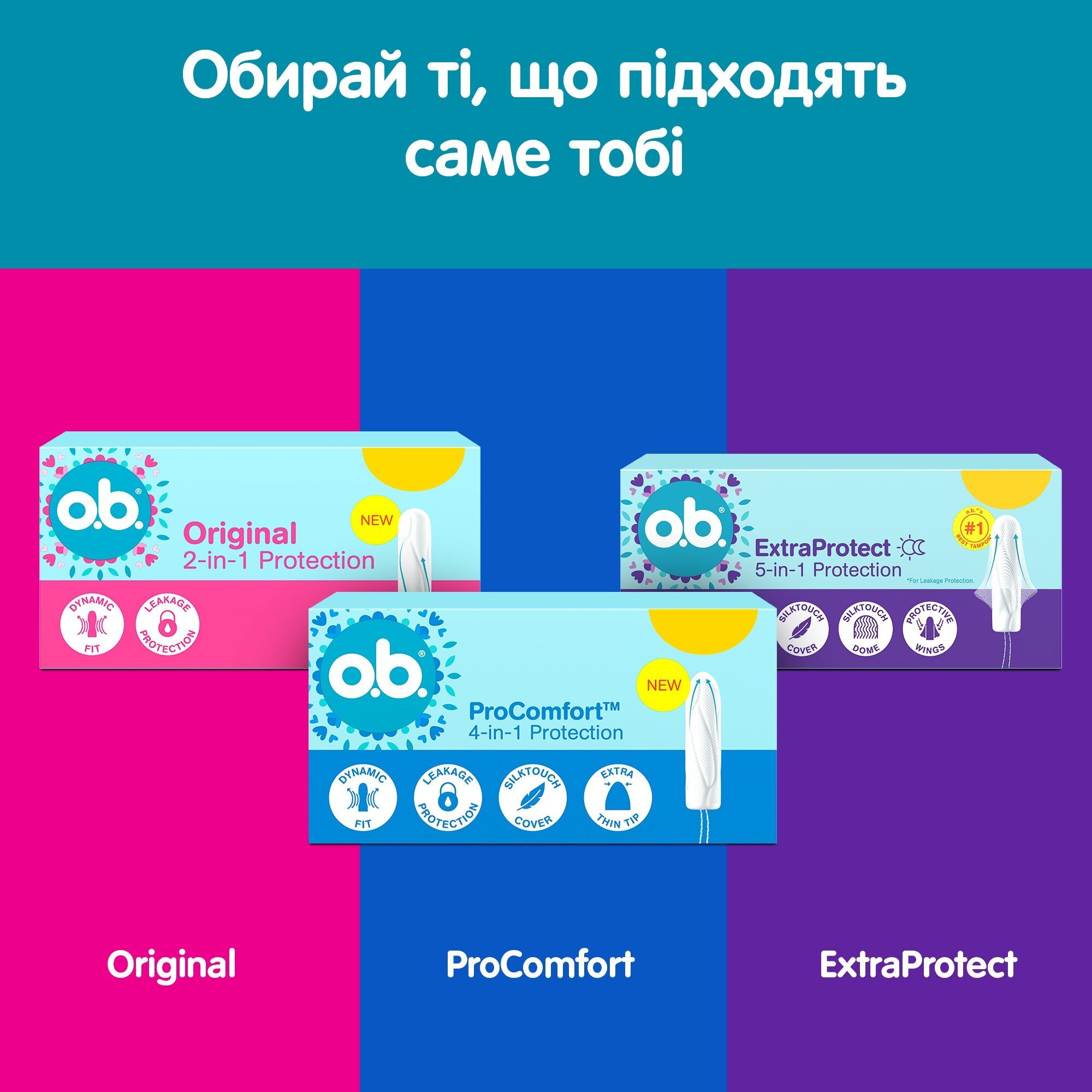 Тампони жіночі гігієнічні o.b. ProComfort Normal 16 штфото11