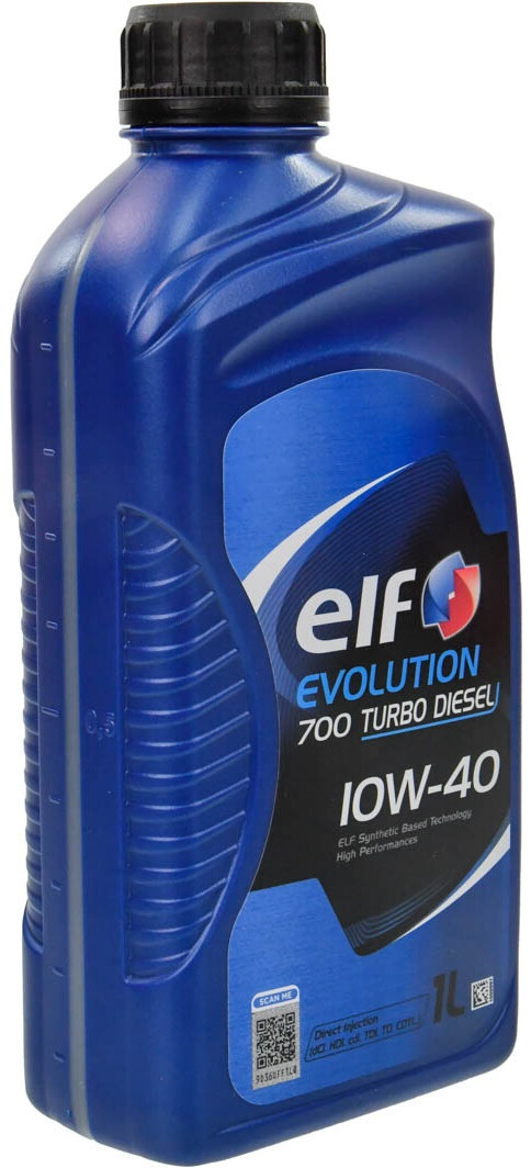 Масло моторное ELF Evolution 700 Turbo Diesel 10W-40 1л (12-1 TD) (214126) фото 