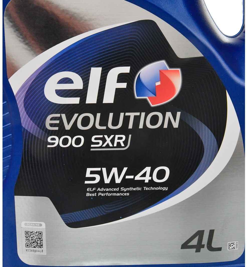 Масло моторное ELF Evolution 900 SXR 5W-40 4л (11-4 SXR) (213914) фото 