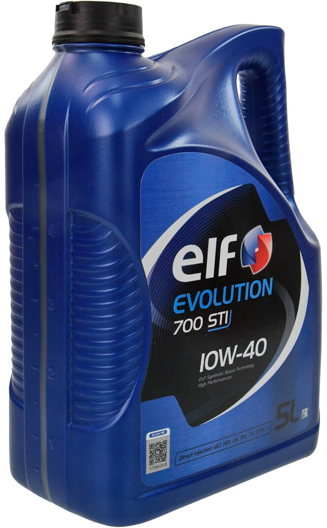Масло моторное ELF Evolution 700 STI 10W-40 5л (12-5 STI) (216667) фото 