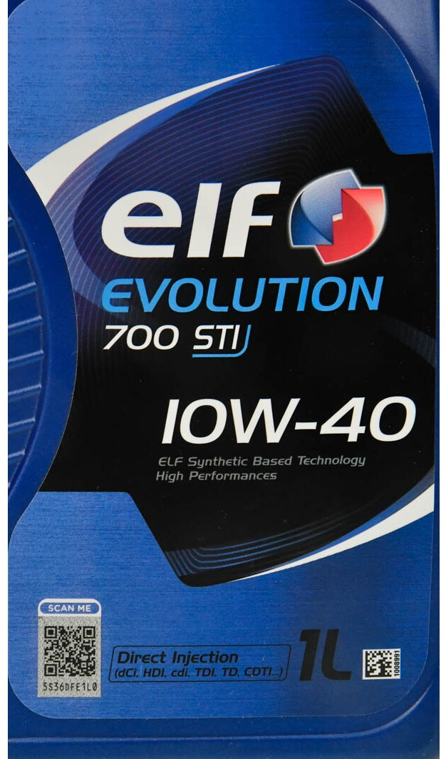 Олива моторна ELF Evolution 700 STI 10W-40 1л (12-1 STI) (214125)фото