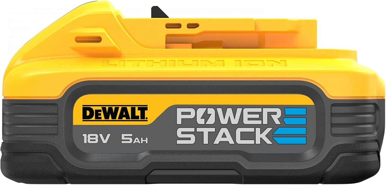 Аккумулятор DeWalt 18В XR Li-lon PowerStack 5А·час (DCBP518) фото 