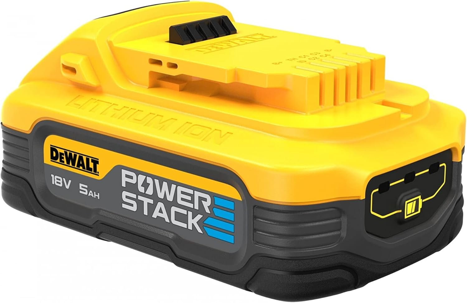 Аккумулятор DeWalt 18В XR Li-lon PowerStack 5А·час (DCBP518) фото 