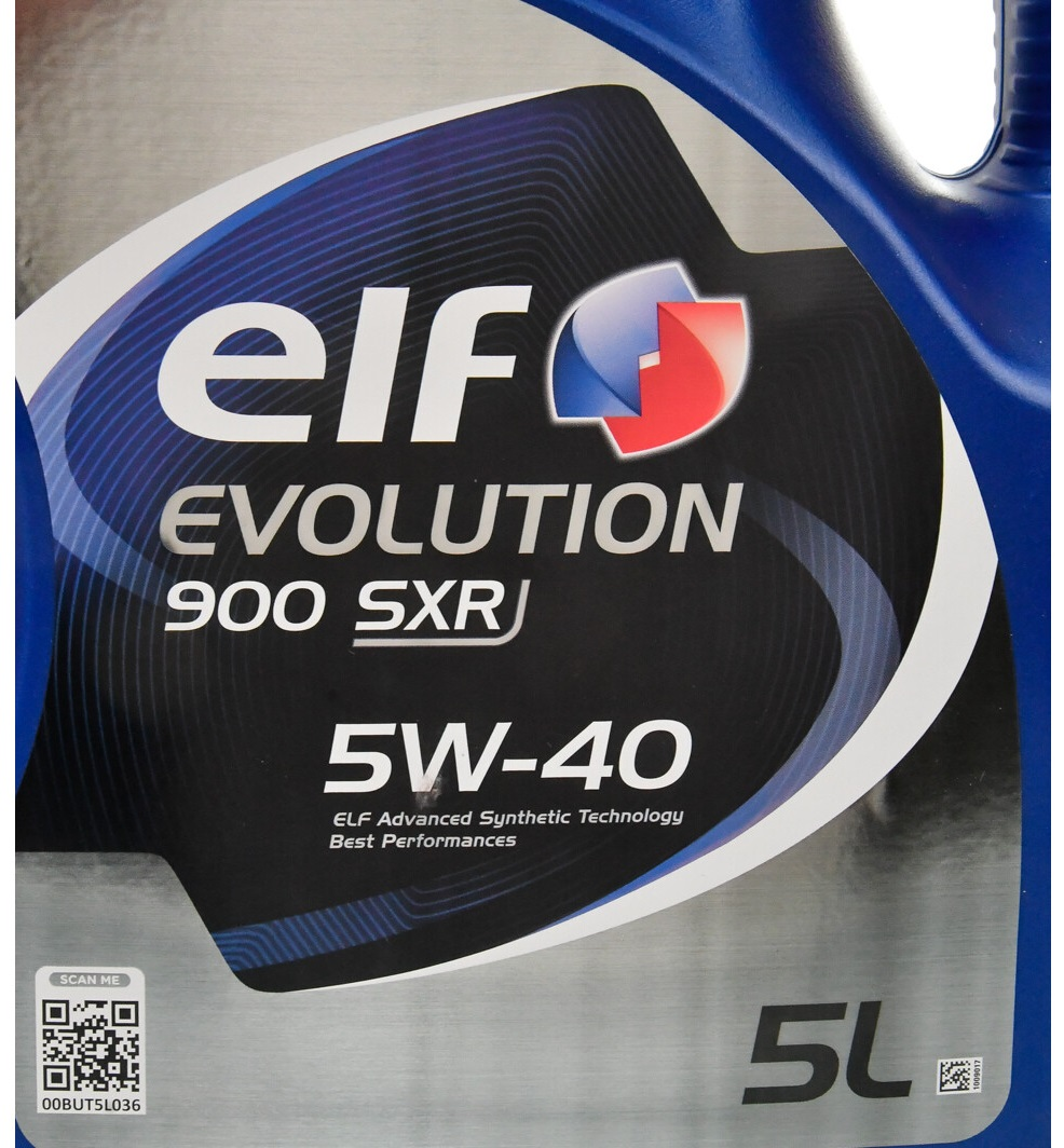 Масло моторное ELF Evolution 900 SXR 5W-40 5л (11-5 SXR) (213913) фото 