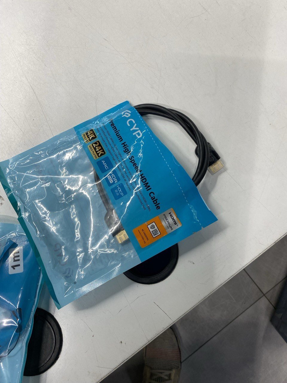 Кабель HDMI Cypress Premium 4K, 1.0M, 30AWG (CBL-H300-010)фото3