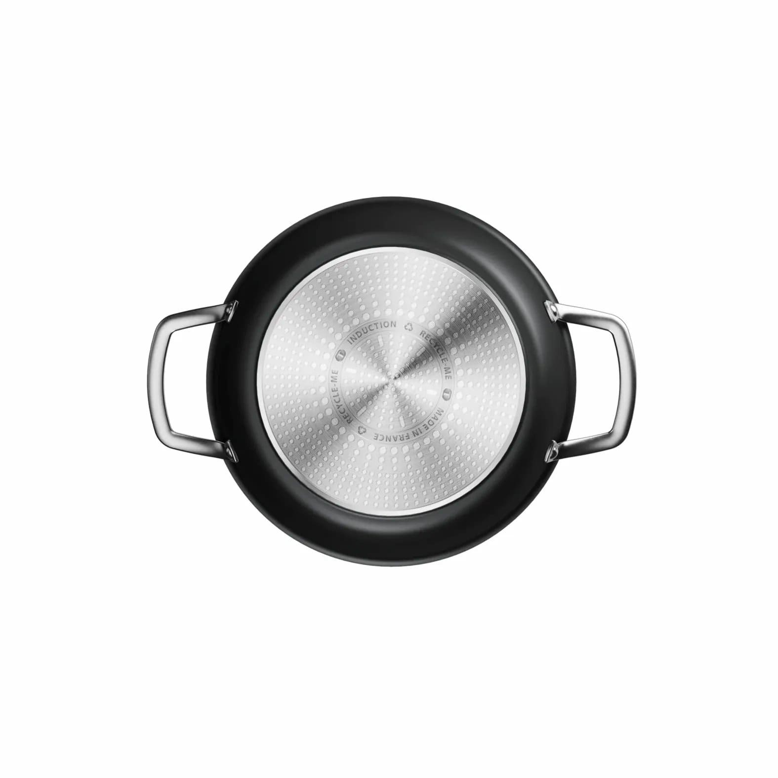 Сотейник TEFAL Excellence+, з кришкою, 24см, алюміній, скло, бакеліт, чорнийфото