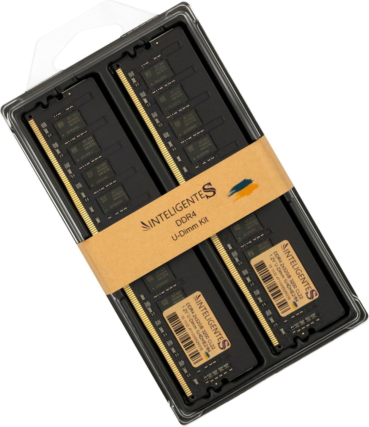 Память для ПК INTELIGENTES DDR4 64GB (2x32GB) 3200 MHz (IU4DHE2/64) фото 6