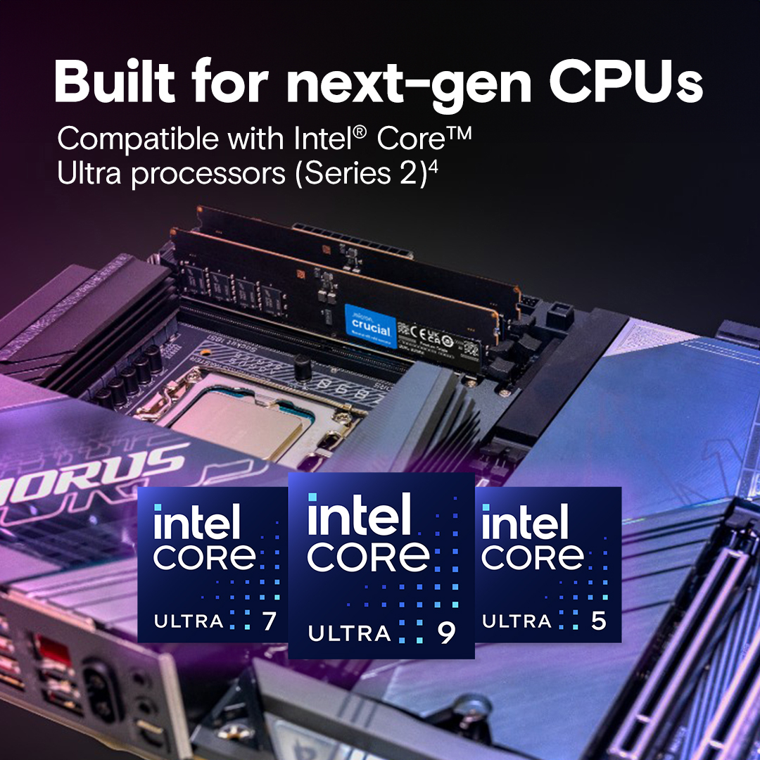 Пам'ять для ПК Micron DDR5 16GB 6400 MHz (CT16G64C52CU5) фото3