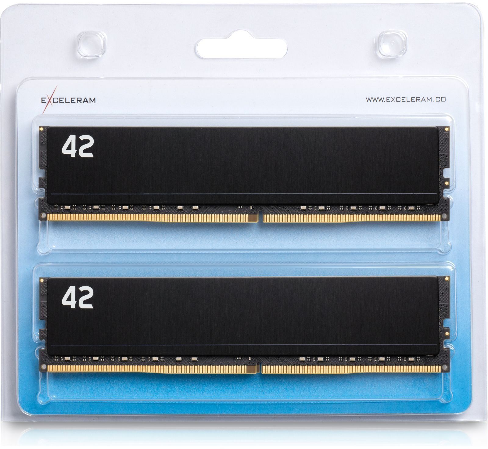 Память для ПК Exceleram DDR4 64GB (2x32GB) 3200 MHz 42-Series (E-42-002D-64) фото4