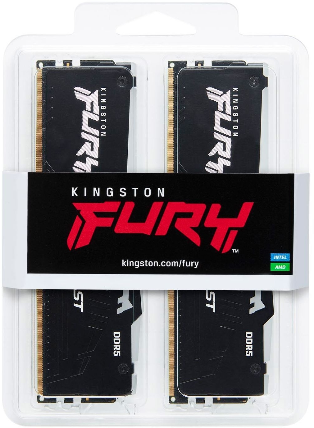 Память для ПК Kingston Fury (ex.HyperX) DDR5 32GB (2x16GB) (KF560C30BBEAK2-32) фото6