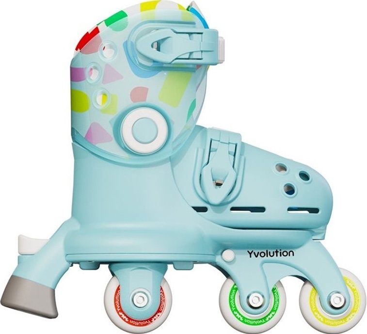 Роликові ковзани Yvolution Twista Блакитний (Розмір 24-28) (YC03B4)фото2