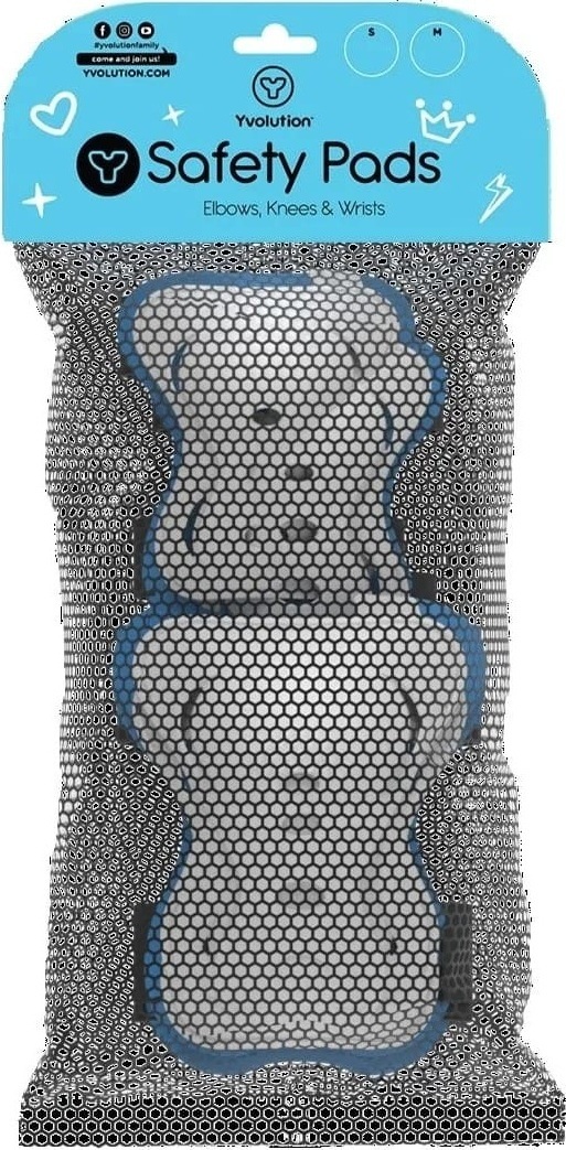 Комплект захисту Yvolution розмір S, блакитний (YA24B0)фото4