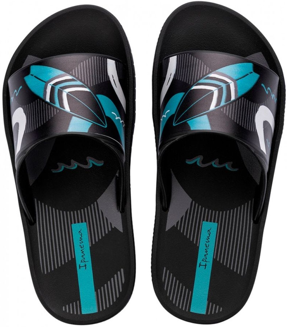 Шльопанці дитячі IPANEMA Join Slide 83813_BP571 25-26 (25-26 US) чорніфото