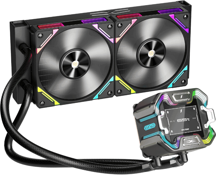 Система водяного охолодження 1stPlayer X-240-BK (X-240-BK) фото2