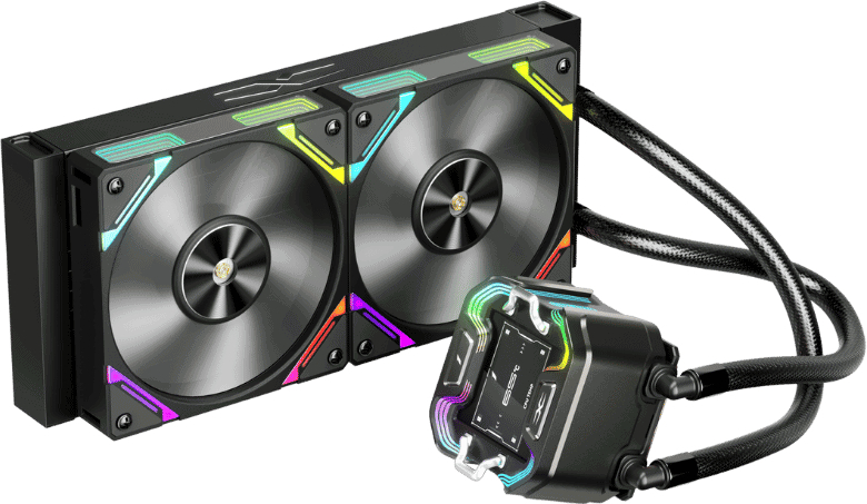 Система водяного охолодження 1stPlayer X-240-BK (X-240-BK) фото4