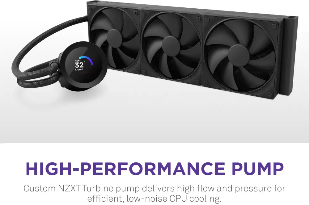 Система водяного охолодження NZXT Kraken Plus V2 360mm (RL-KN360-B2) фото
