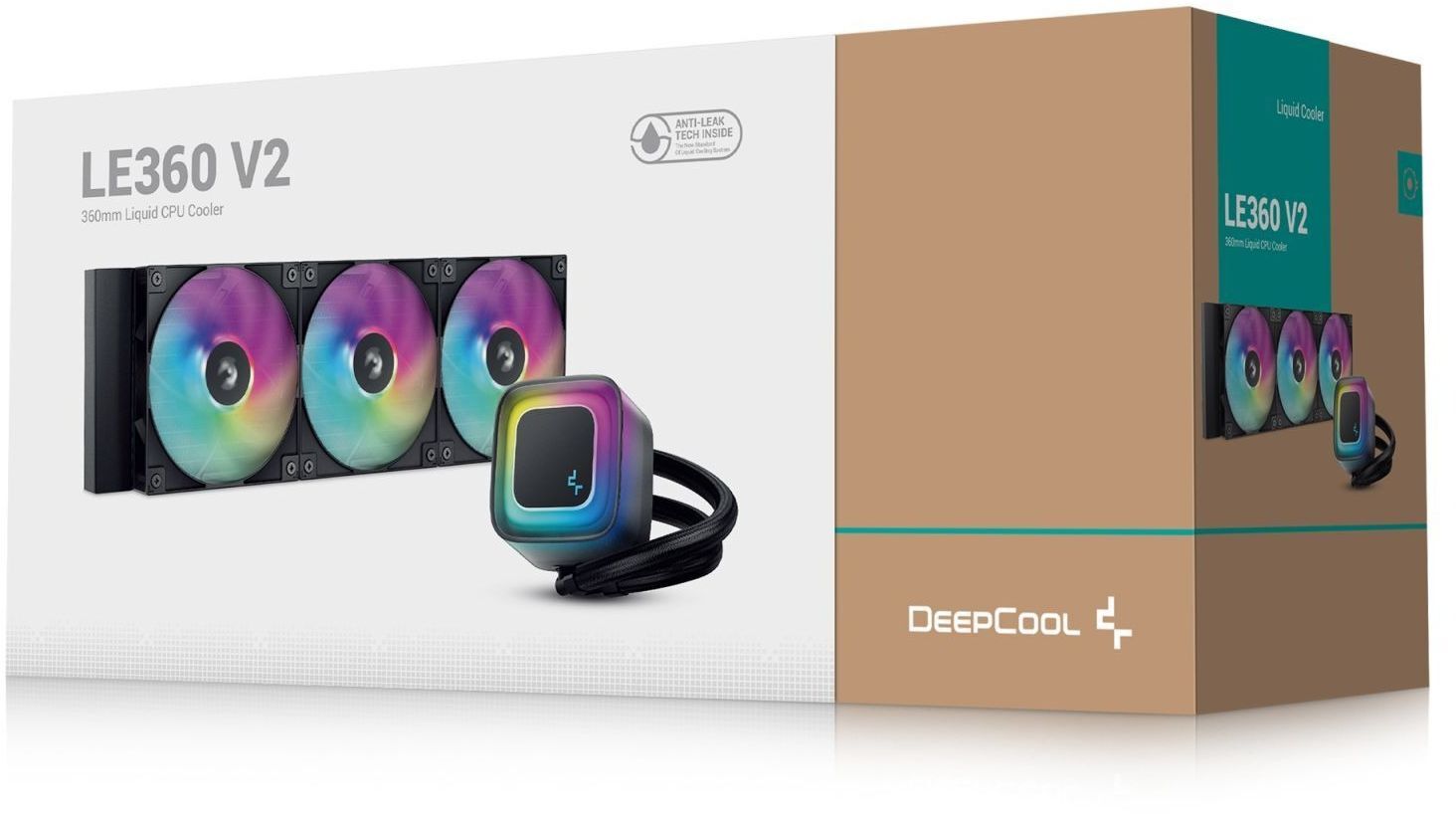 Система водяного охолодження DEEPCOOL LE360 V2 (R-LE360-BKAMMC-G-2) фото