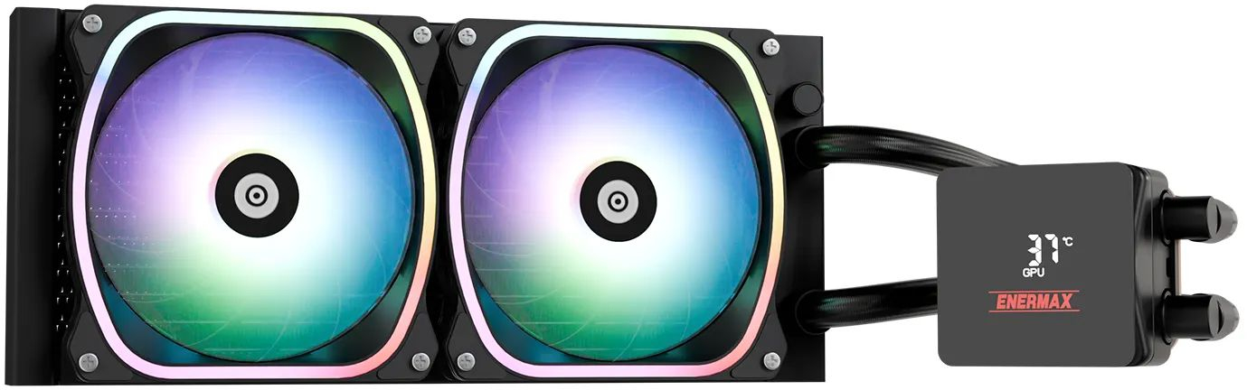 Система водяного охолодження Enermax Aquafusion II 240 ARGB (ELC-AQFS240-SQA) фото3