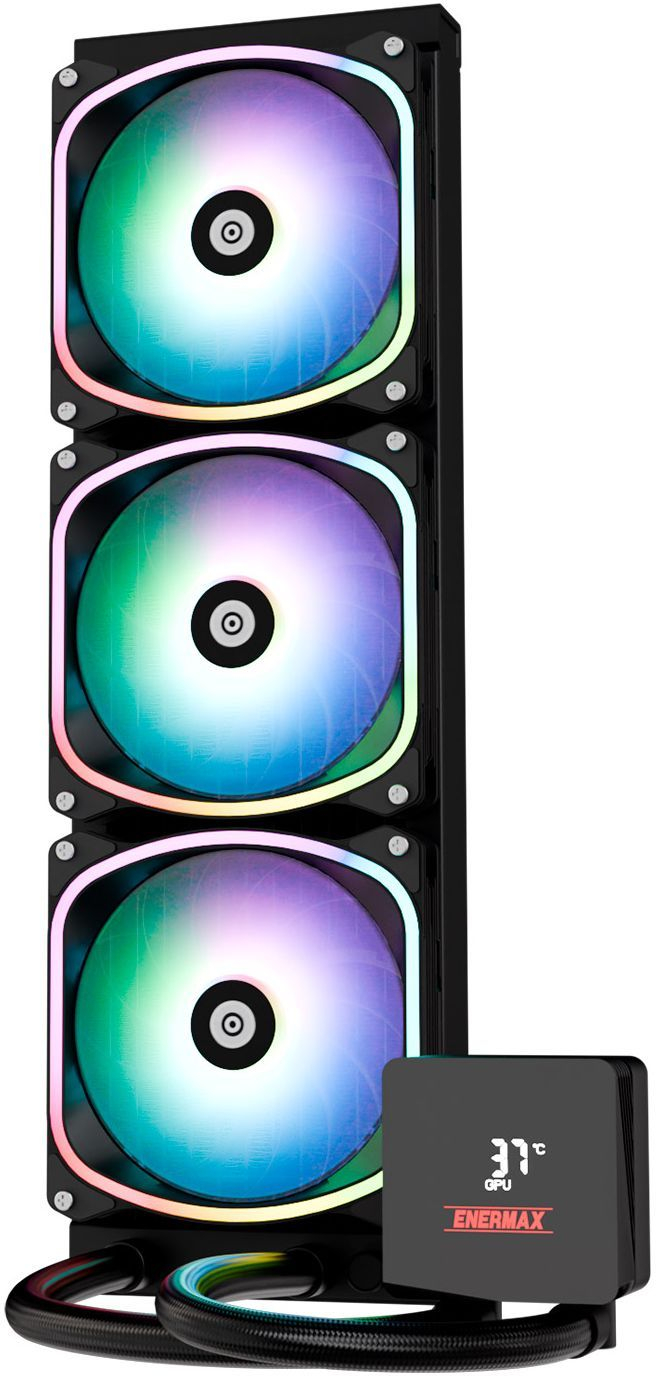 Система водяного охолодження Enermax Aquafusion II 360 ARGB (ELC-AQFS360-SQA) фото