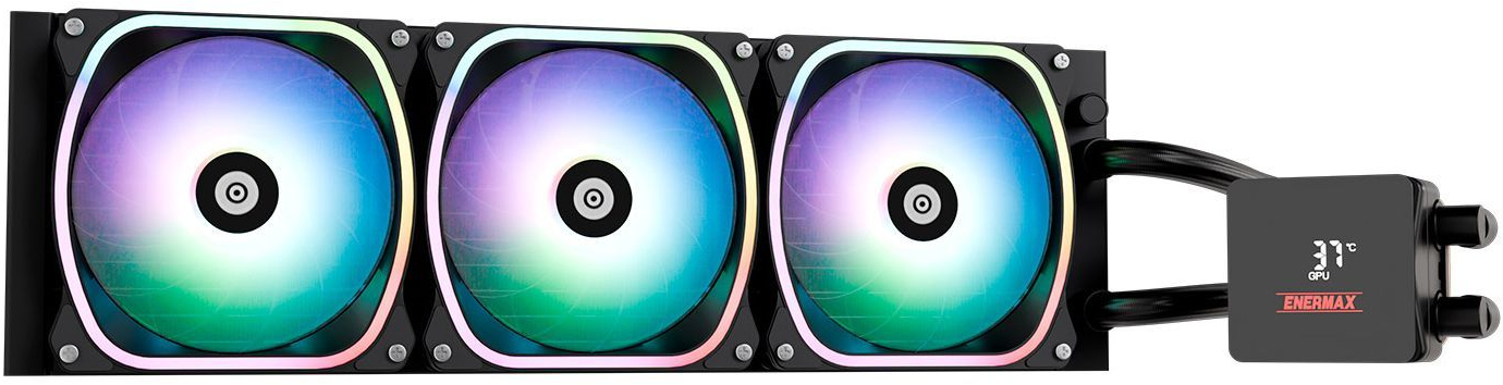 Система водяного охолодження Enermax Aquafusion II 360 ARGB (ELC-AQFS360-SQA) фото