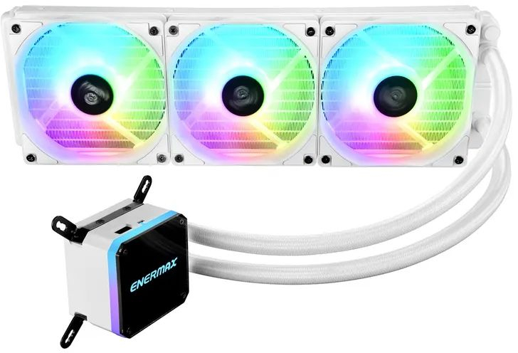 Система водяного охолодження Enermax Liqmax III 360 White ARGB (ELC-LMT360-W-ARGB) фото2