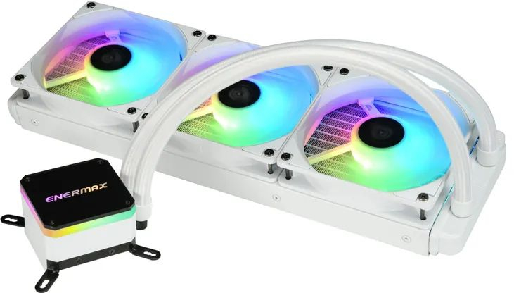 Система водяного охолодження Enermax Liqmax III 360 White ARGB (ELC-LMT360-W-ARGB) фото5
