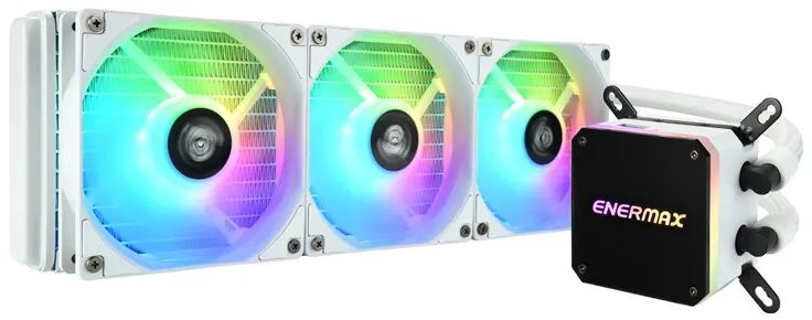 Система водяного охолодження Enermax Liqmax III 360 White ARGB (ELC-LMT360-W-ARGB) фото3