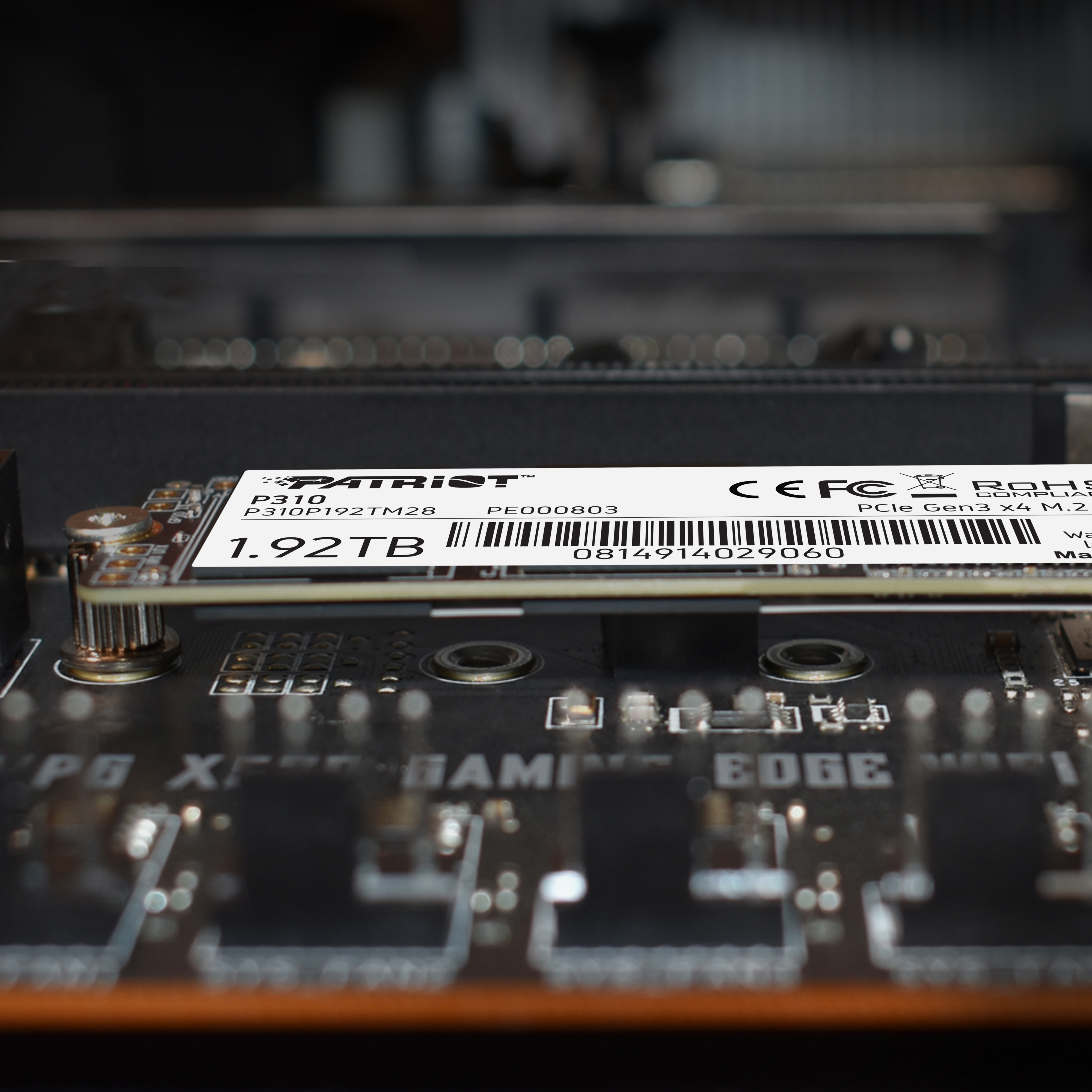 SSD накопитель Patriot M.2 2280 1.92TB (P310P192TM28) фото 