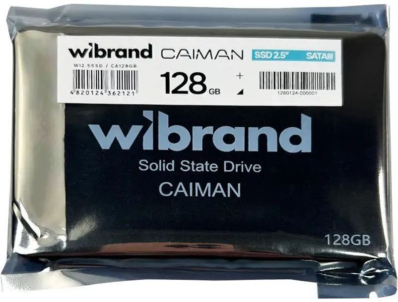 SSD накопитель Wibrand 2.5" 128GB Caiman (WI2.5SSD/CA128GB) фото