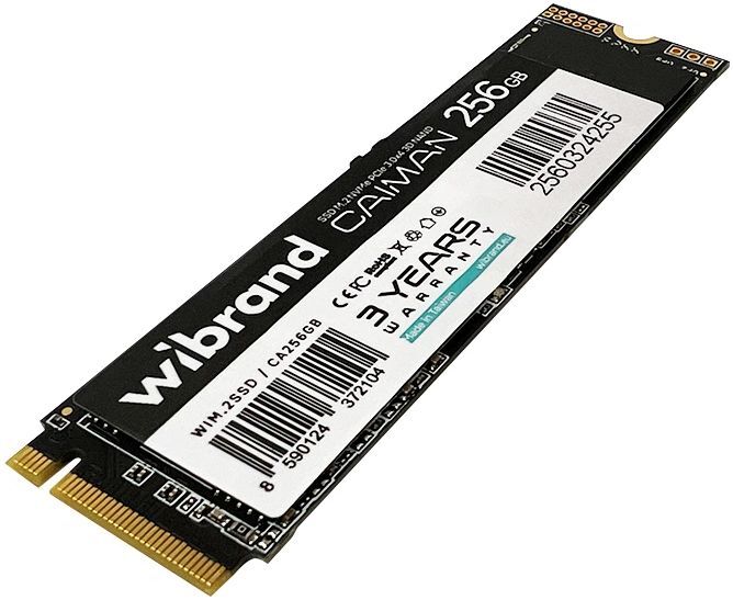 SSD накопитель Wibrand M.2 2280 256GB Caiman (WIM.2SSD/CA256GB) фото