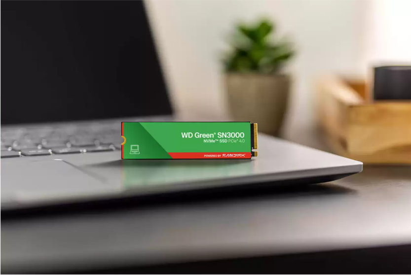 SSD накопичувач WD M.2 2280 2TB Green SN3000 (WDS200T4G0E-00CPS0) фото