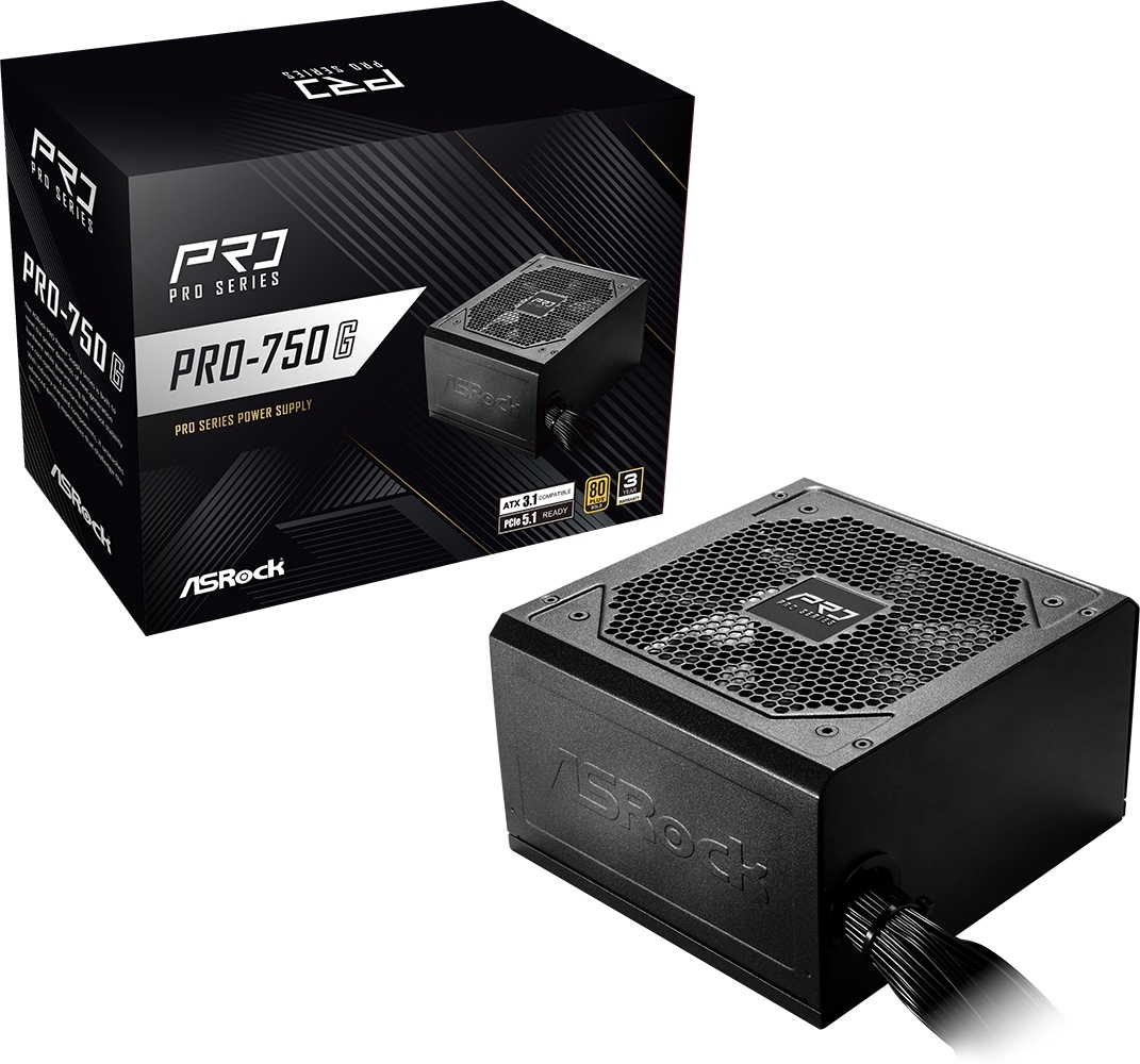 Блок живлення ASRock 750W (PRO-750G) фото5