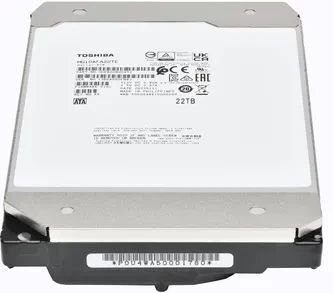 Жесткий диск TOSHIBA 3.5" 22TB (MG10AFA22TE)фото
