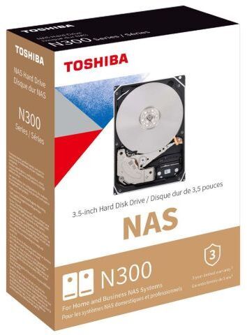 Жесткий диск TOSHIBA 3.5" 10TB N300 (MN10ADA10TS) фото 
