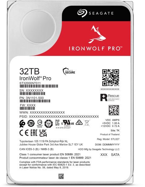 Жесткий диск SEAGATE 3.5" 32TB (ST32000NT000)фото