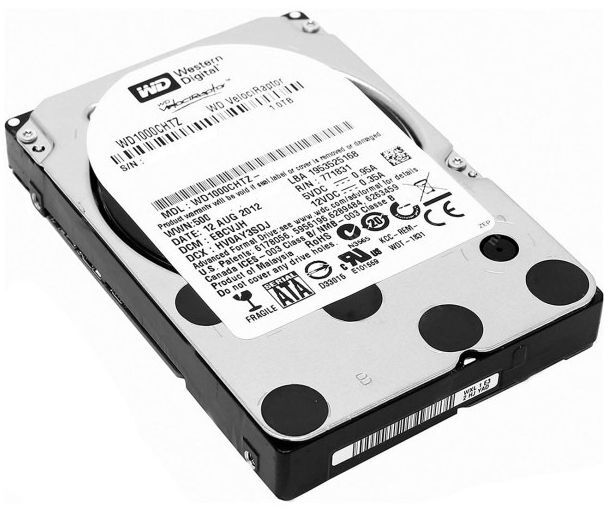 Жесткий диск WD 2.5" 1TB + переходник на 3.5" (WD1000CHTZ) фото 2