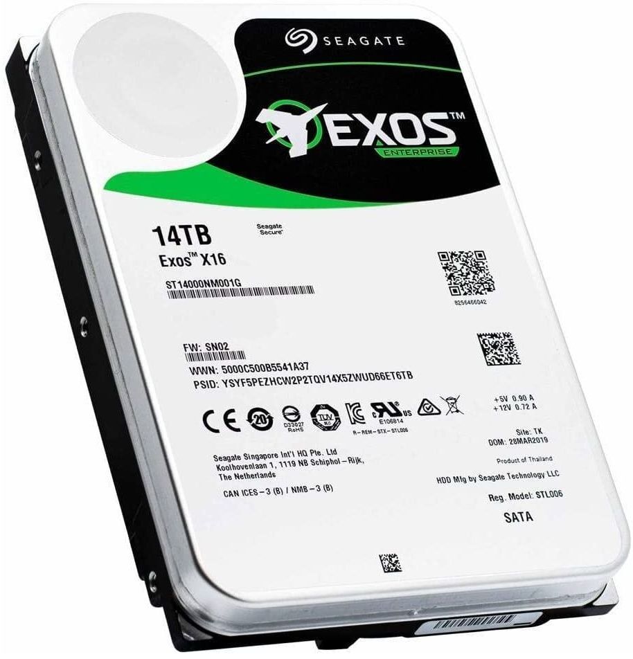 Жесткий диск SEAGATE 3.5" 14TB (ST14000NM000J) фото 