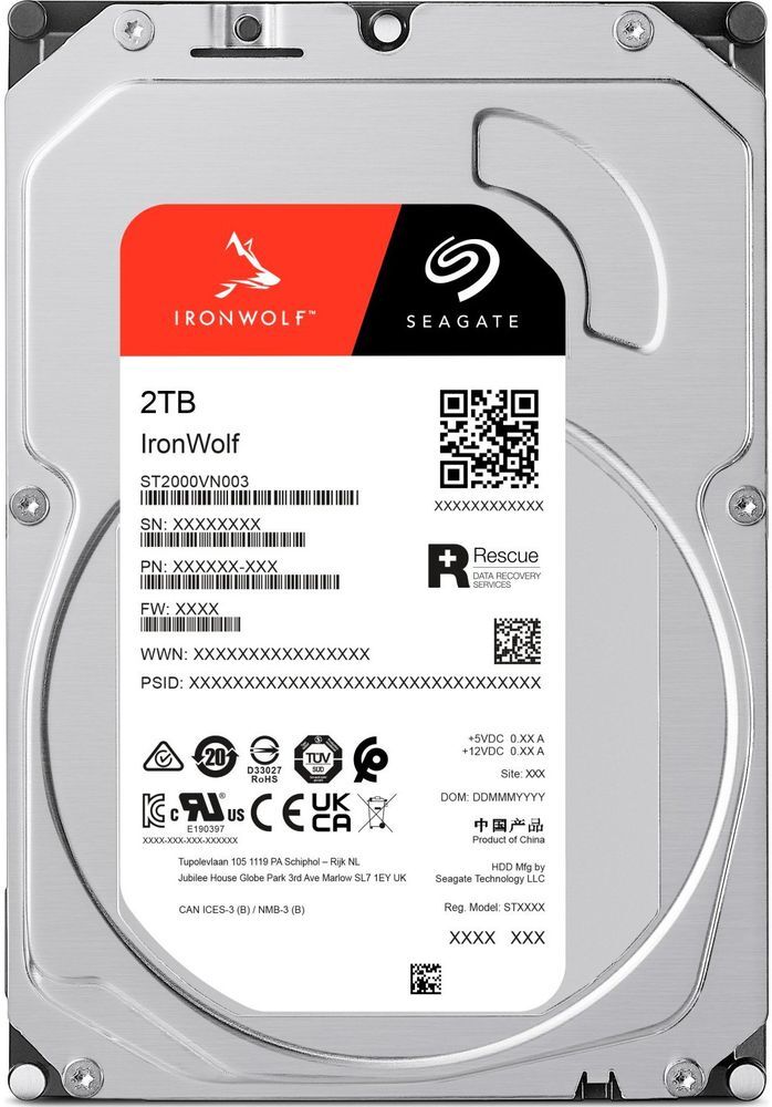 Жесткий диск SEAGATE 3.5" 2TB (ST2000VN003)фото