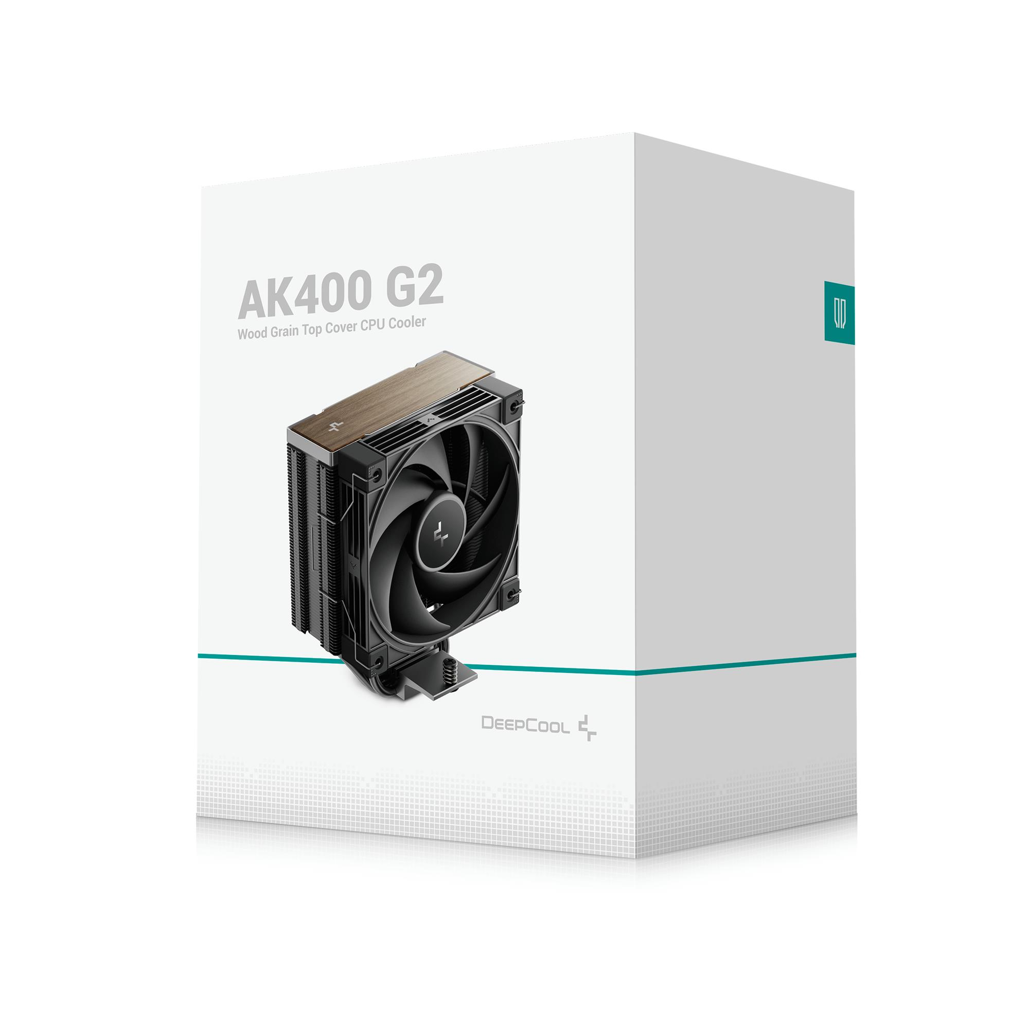 Процесорний кулер DEEPCOOL AK400 G2 Black (R-AK400G2-BKNNMN-GJD) фото