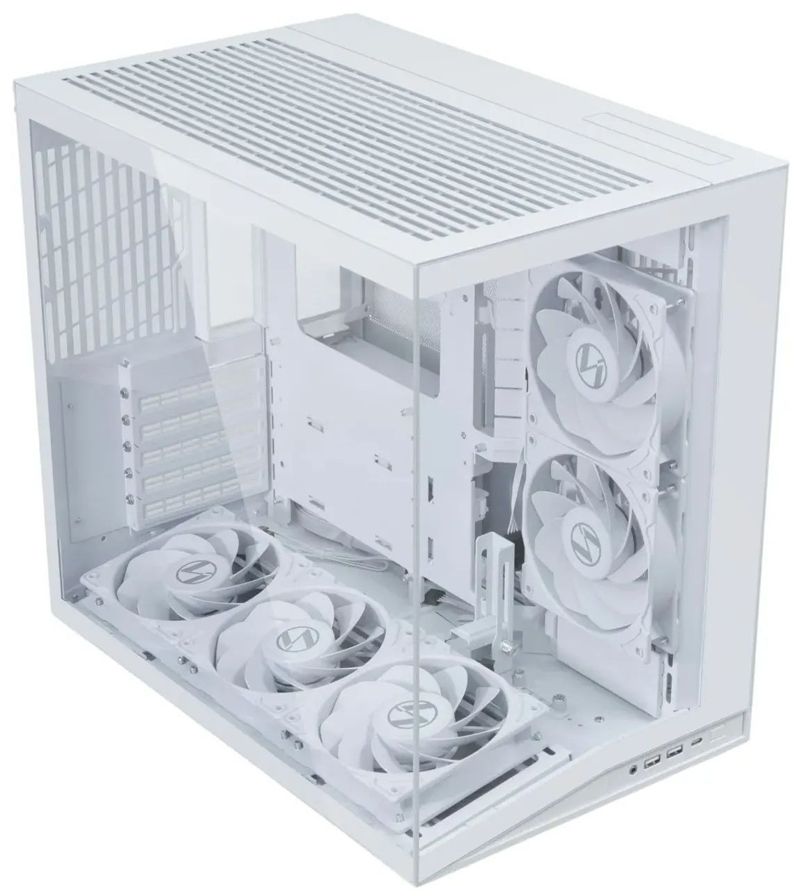 Корпус Lian Li O11 Dynamic Mini V2 Flow White (G99.O11DMIV2FW.00) фото2