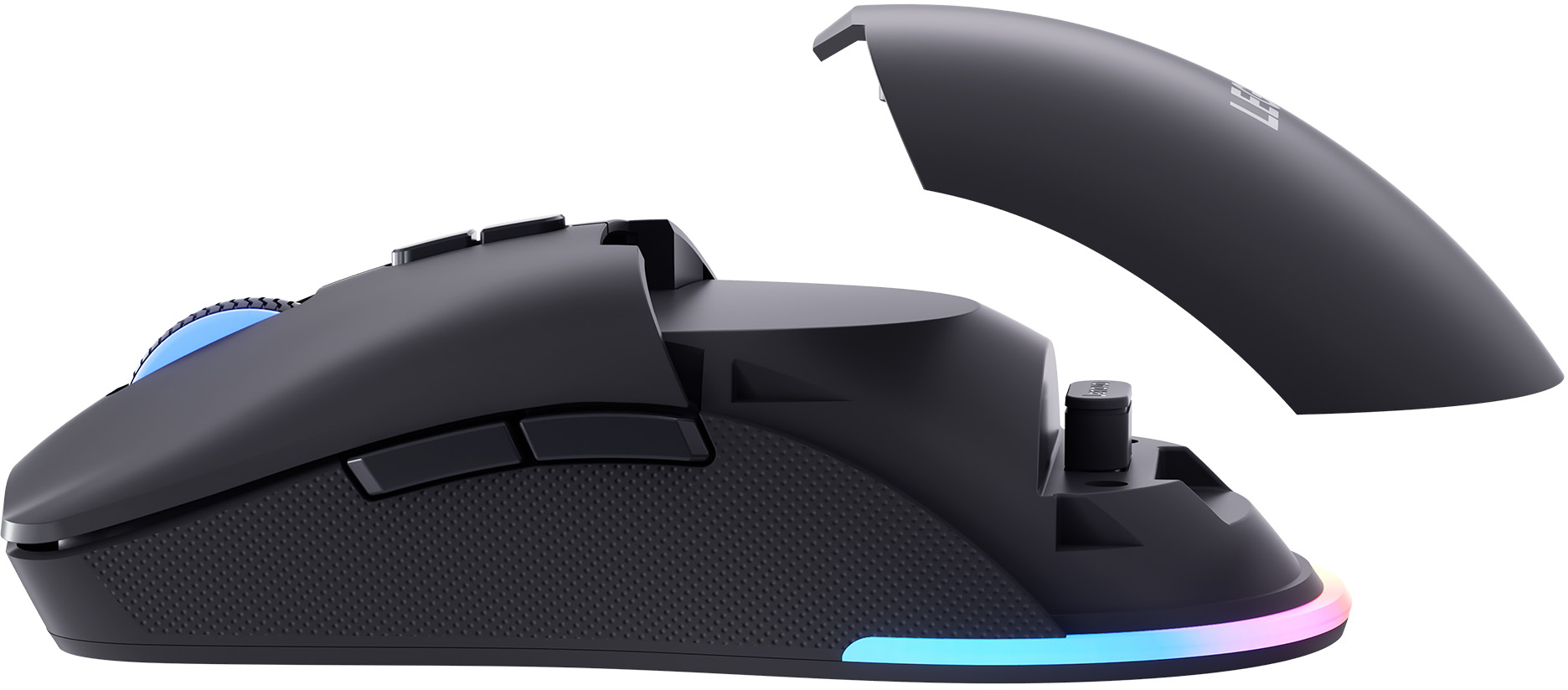 Игровая мышь Lenovo Legion M220 Wireless RGB Gaming Mouse Eclipse Black (GY51U28359) фото 