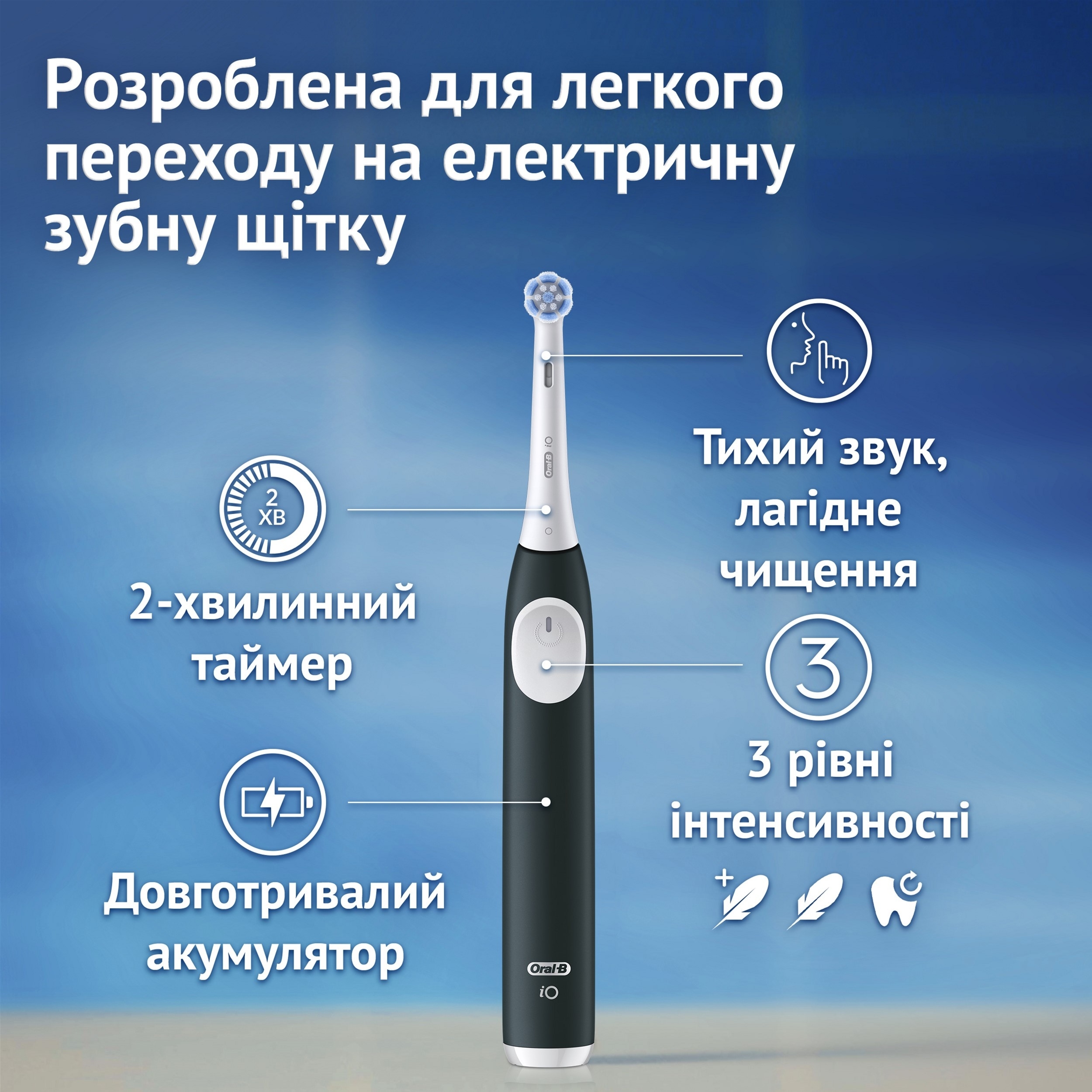 Зубна щітка Braun Oral-B iO Series 2 iOS2.1C9.0 Greenфото