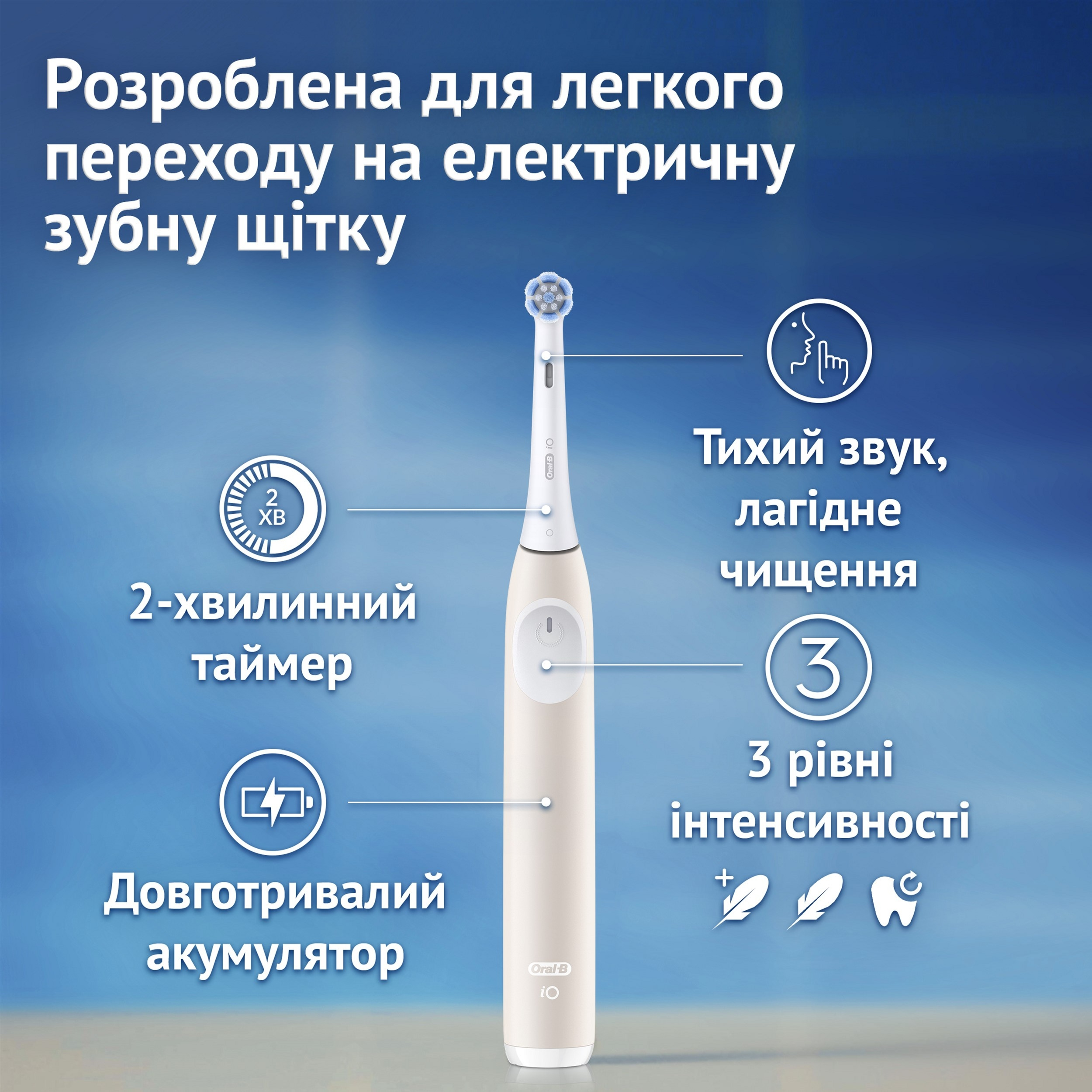 Зубна щітка Braun Oral-B iO Series 2 iOS2.1C9.0 Pinkфото