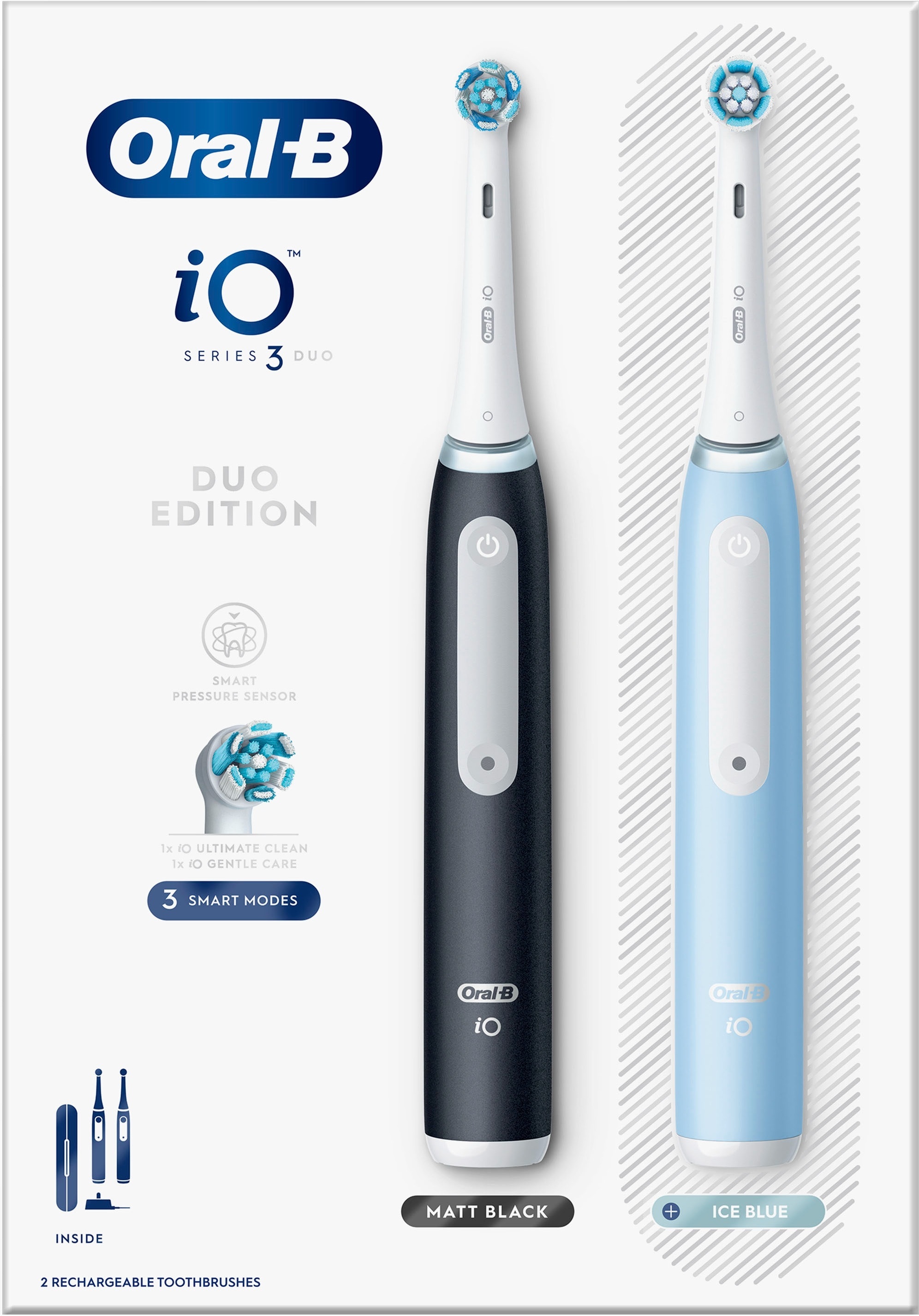 Зубная щетка Braun Oral-B iO Series 3 Duo iOG3.d.2i6.2K типа 3769 фото 