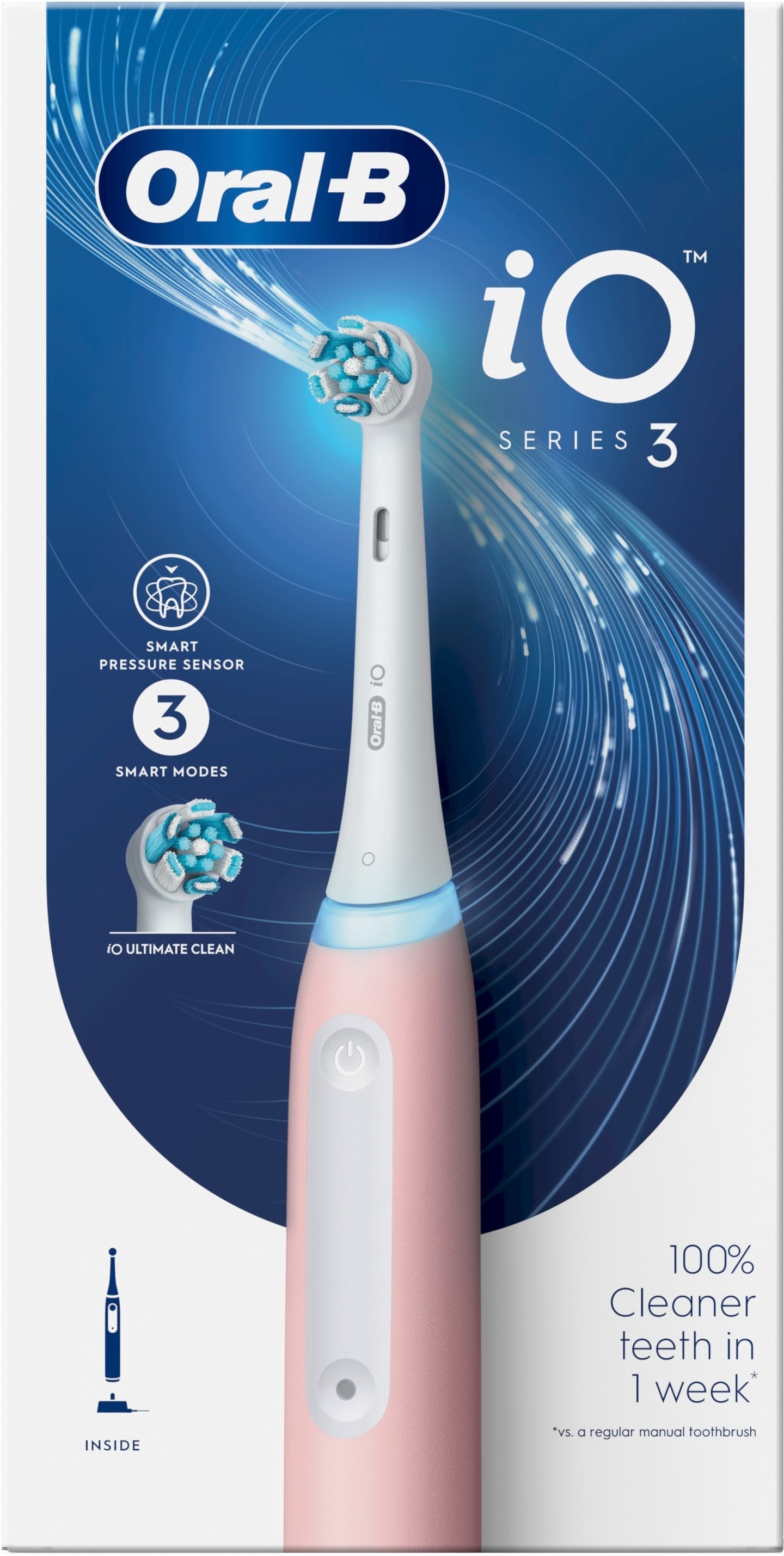 Зубная щетка Braun Oral-B iO Series 3 iOG3.1A6.0 Blush Pink фото 