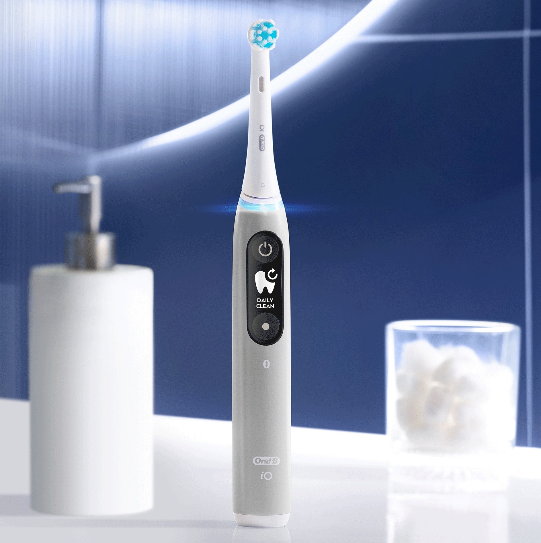 Зубная щетка Braun Oral-B iO Series 6 iOM6.1A6.1K Grey Opal фото 