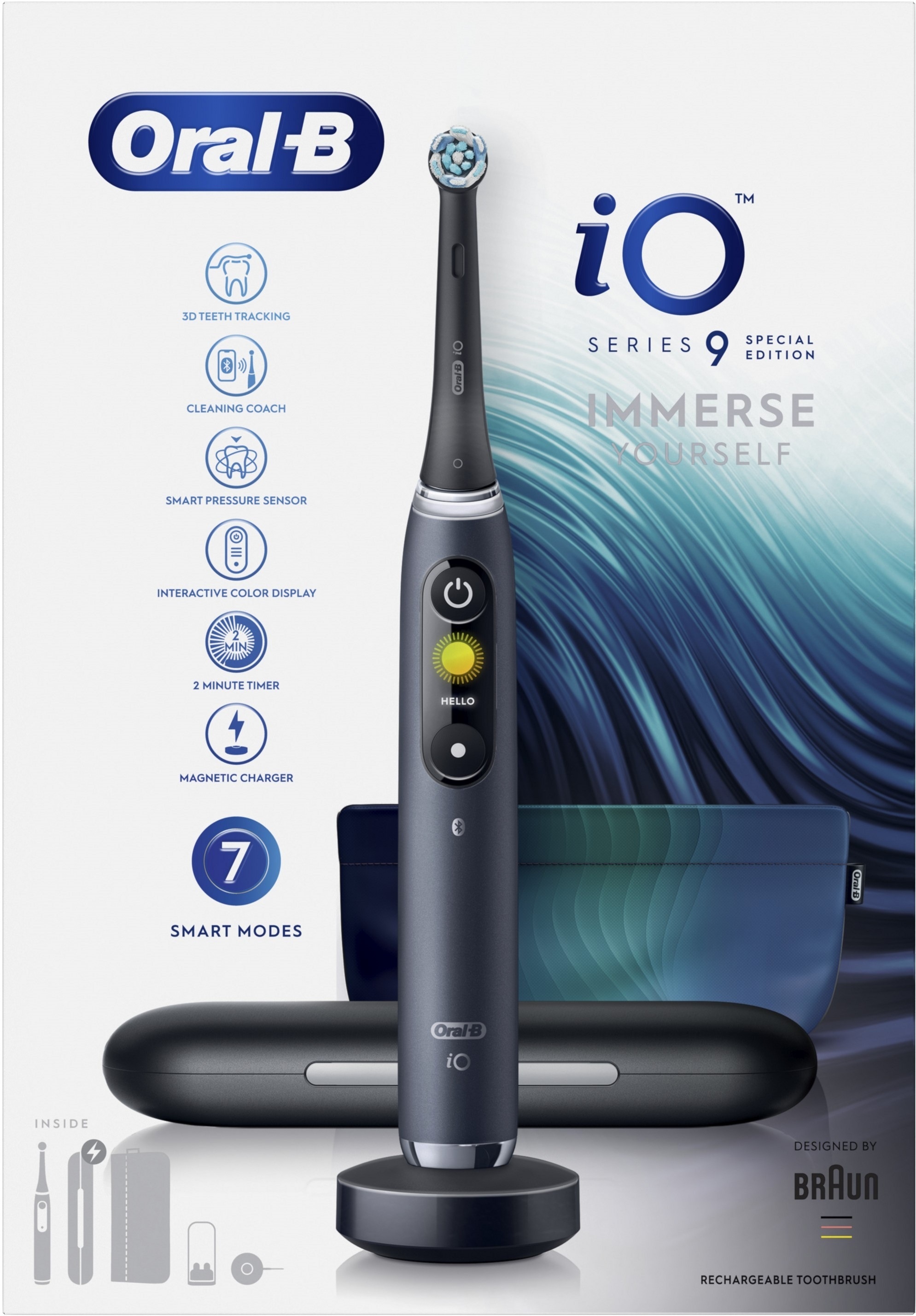 Зубна щітка Braun Oral-B iO Series 9 iOM9.1B2.2ADHфото