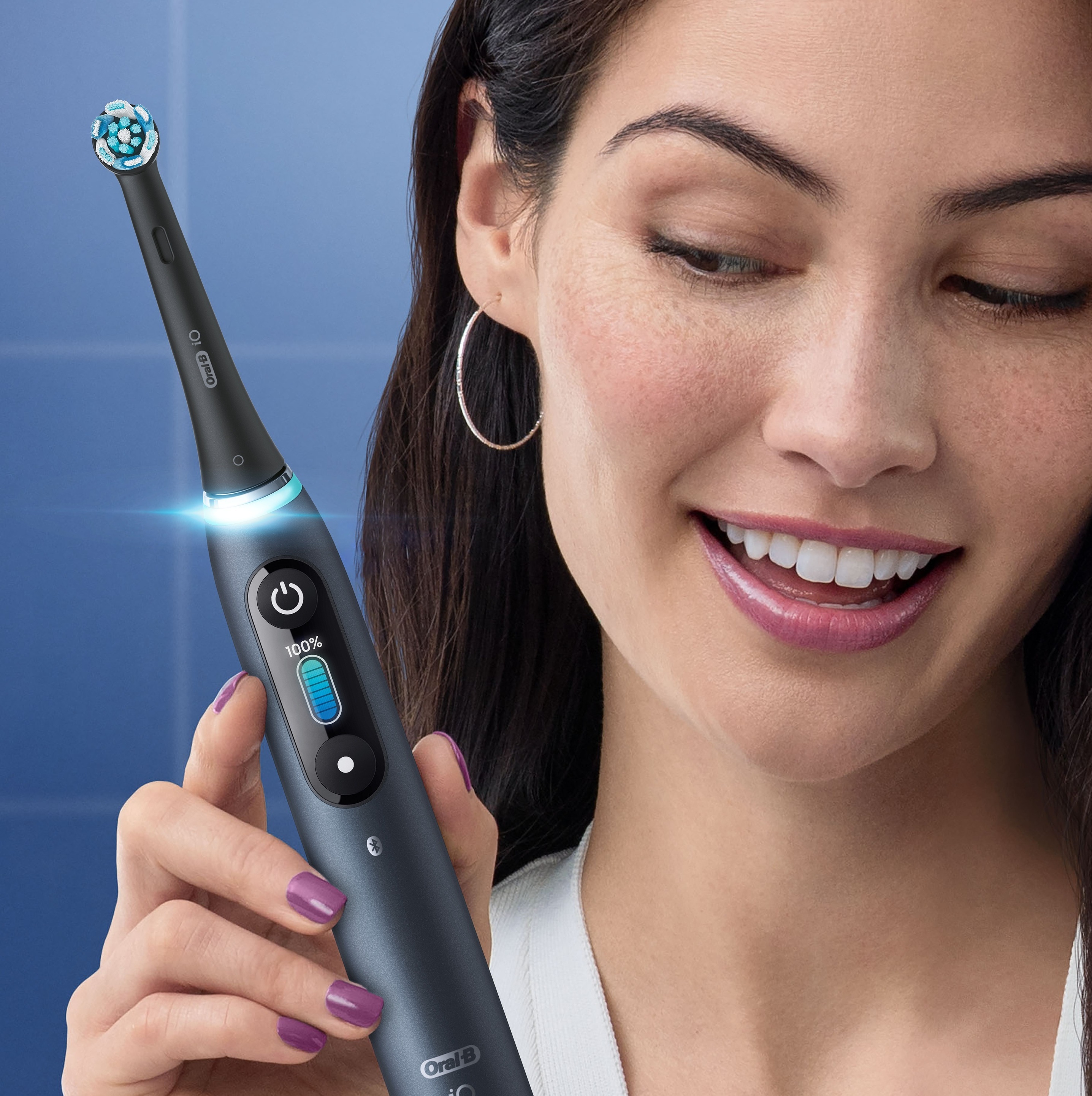 Зубная щетка Braun Oral-B iO Series 9N IOM9.1B2.2AD Black Onyx фото 
