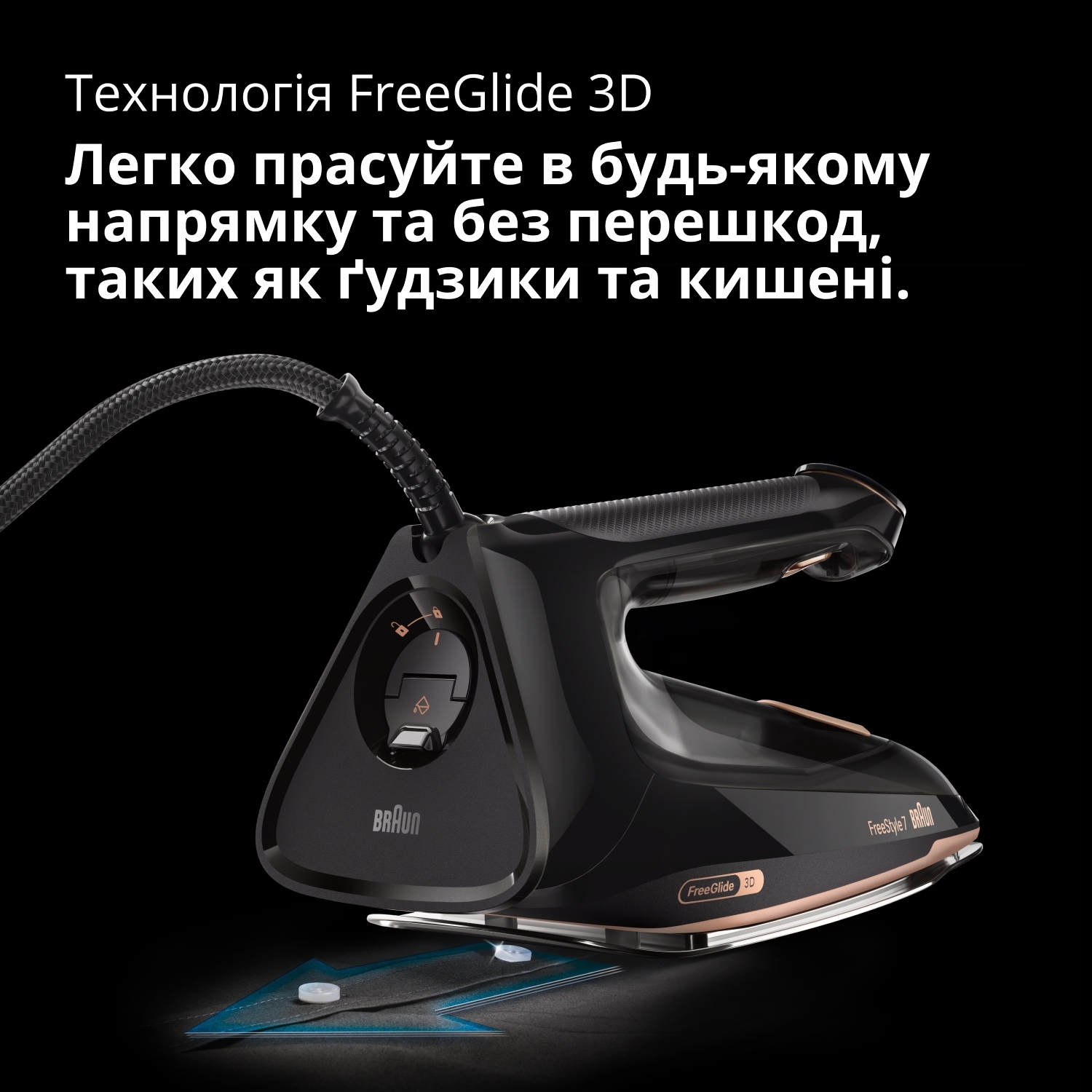 Утюг Braun FI 7276 BK фото 