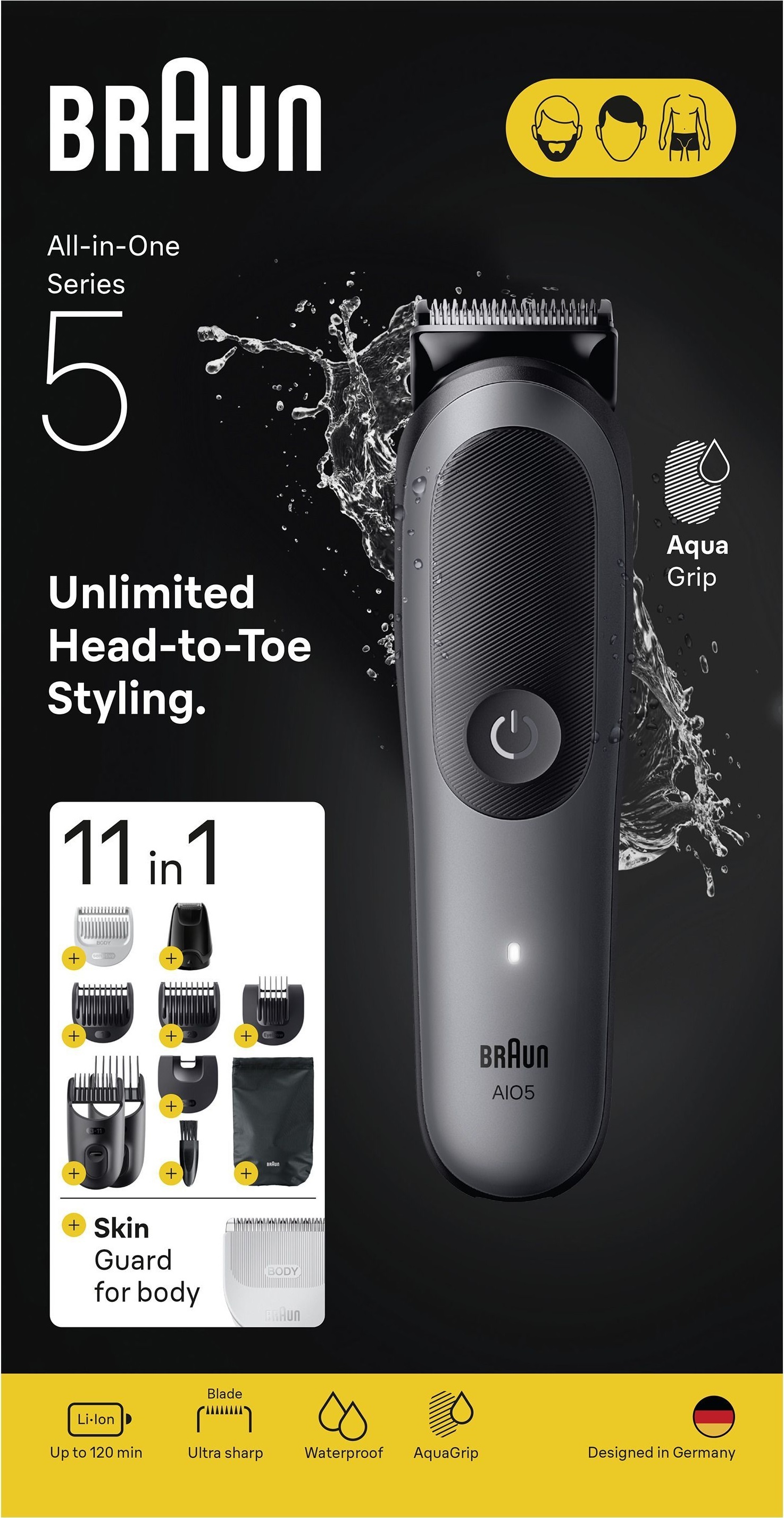 Триммер Braun AIO 5560 фото 